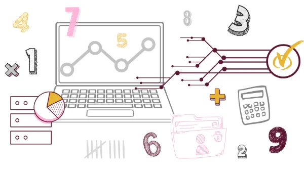 Illustration of data informing marketing decisions